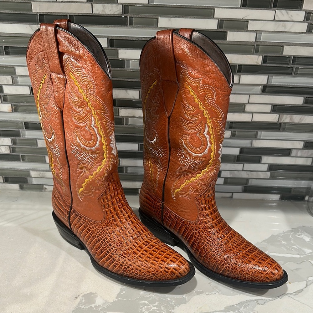 Men's Brown Western Boots